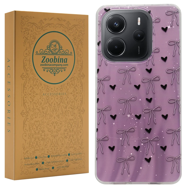 کاور زوبینا مدل Kena مناسب برای گوشی موبایل شیائومی Redmi Note 14 4G