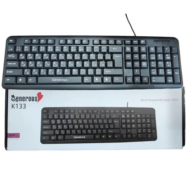 کیبورد جنروس مدل K133