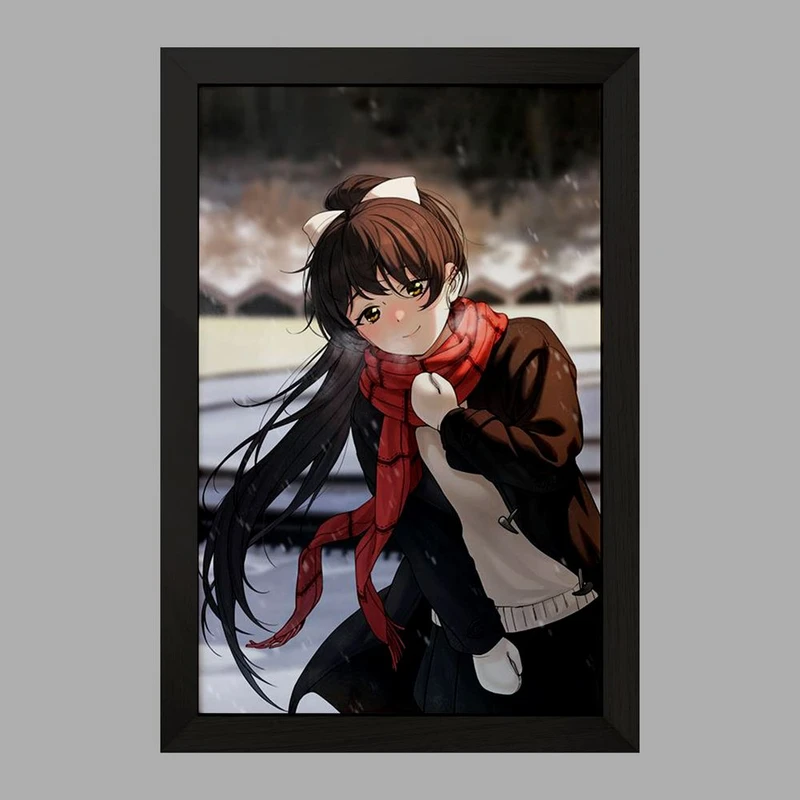 تابلو خندالو مدل رن انیمه مادوکا مجیکا Madoka Magica  کد 18419