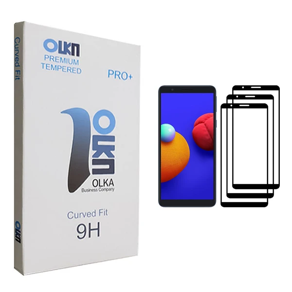 محافظ صفحه نمایش الکا مدل +PRO مناسب برای گوشی موبایل سامسونگ Galaxy A01 Core بسته سه عددی