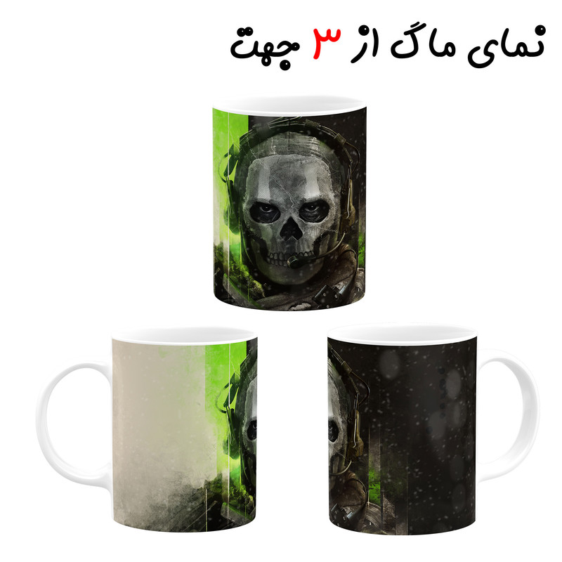 ماگ مدل بازی کال اف دیوتی طرح call of duty کد A1