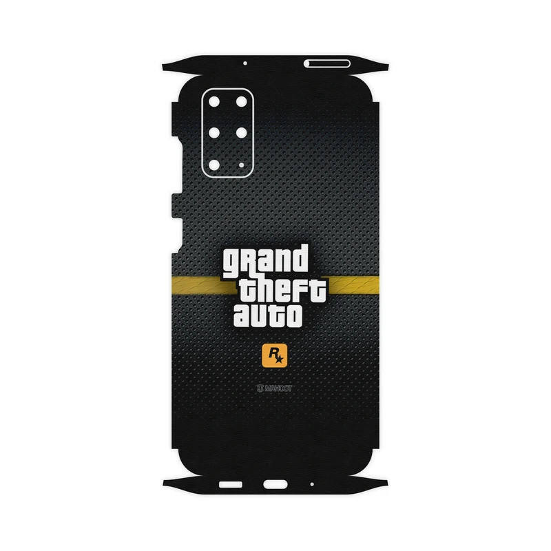 برچسب پوششی ماهوت مدل GTA-Game-FullSkin مناسب برای گوشی موبایل سامسونگ Galaxy S20 Plus