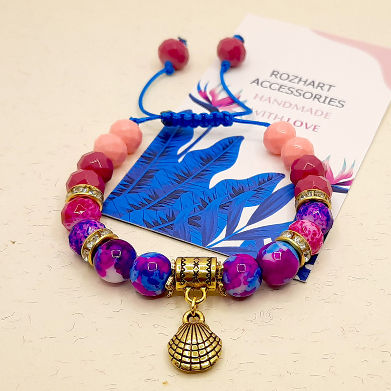 دستبند دخترانه مدل صدف