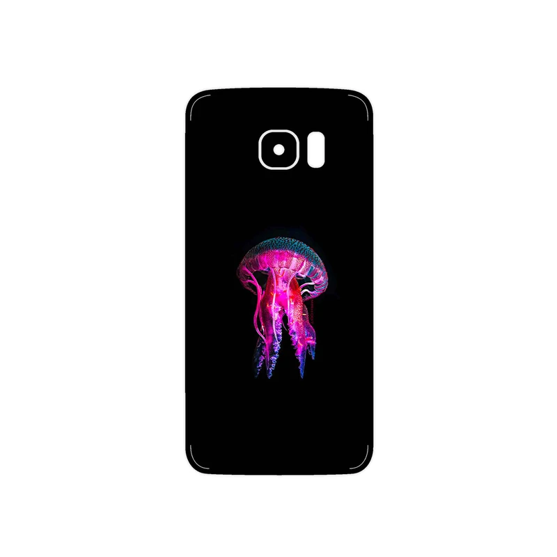 برچسب پوششی ماهوت مدل jellyfish مناسب برای گوشی موبایل سامسونگ Galaxy S7 Edge