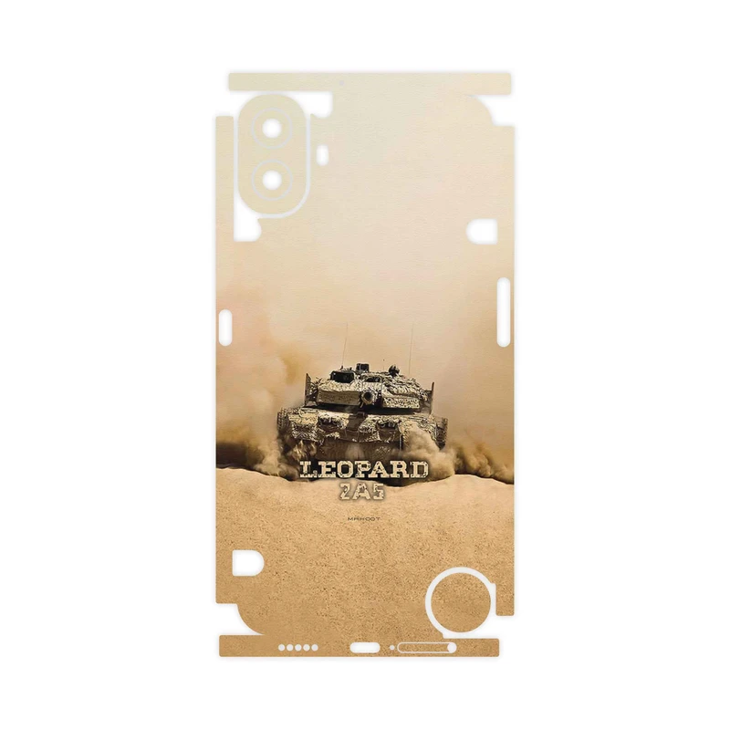 برچسب پوششی ماهوت مدل Leopard_2A5_tank-FullSkin مناسب برای گوشی موبایل ناتینگ CMF Phone 1