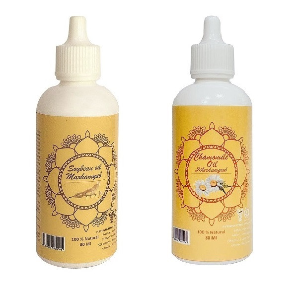 روغن بدن مرهم یاب مدل بابونه و سویا حجم 80 میلی لیتر مجموعه 2 عددی روغن بدن مرهم یاب مدل بابونه و سویا حجم 80 میلی لیتر مجموعه 2 عددی