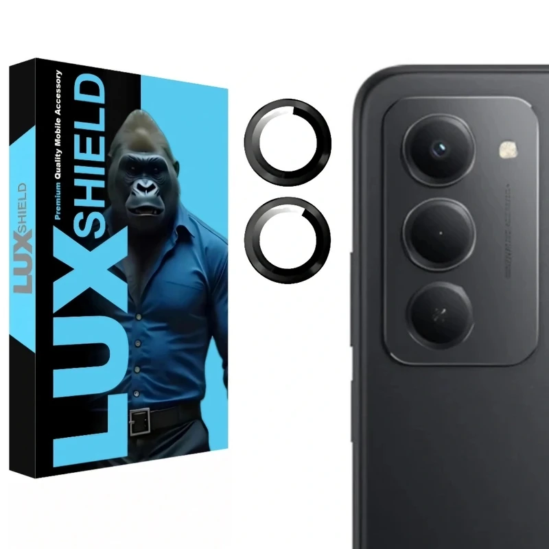 محافظ لنز دوربین فلزی لوکس شیلد مدل رینگ پلاس مناسب برای گوشی موبایل شیائومی Redmi 15 5G