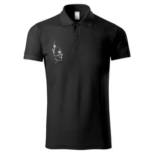 پولوشرت آستین کوتاه مردانه مدل 140131 رنگ مشکی