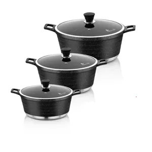 سرویس قابلمه گرانیتی 7 پارچه نیولایف مدل AFRA-6307