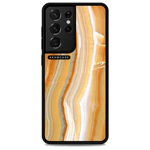 AKAM AMCWSGS21U-MARBEL13 Cover For Samsung Galaxy S21 Ultra