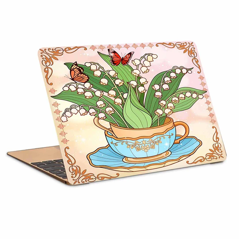 استیکر لپ تاپ طرح نقاشی فانتزی  کد P-1543 مناسب برای لپ تاپ 15 تا 17 اینچ