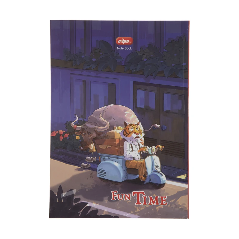 دفتر مشق 80 برگ کلیپس مدل 0391 کد 9