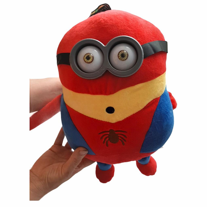 عروسک طرح مرد عنکبوتي minion ارتفاع 34 سانتيمتر عروسک طرح مرد عنکبوتي minion ارتفاع 34 سانتيمتر