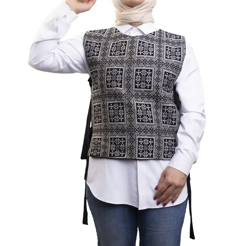 جلیقه زنانه مدل نارمیلا طرح 1