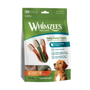 تشویقی سگ ویمزس مدل Toothbrush Star Mix Large وزن 350 گرم