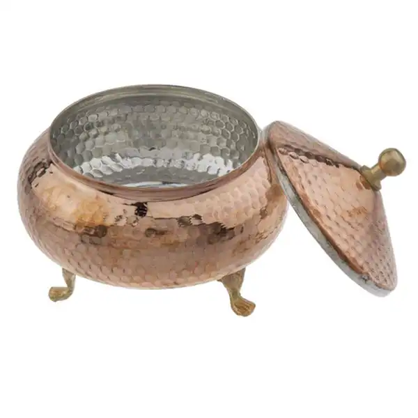 شکلات خوری مسی مدل سفینه ای کد ZH226