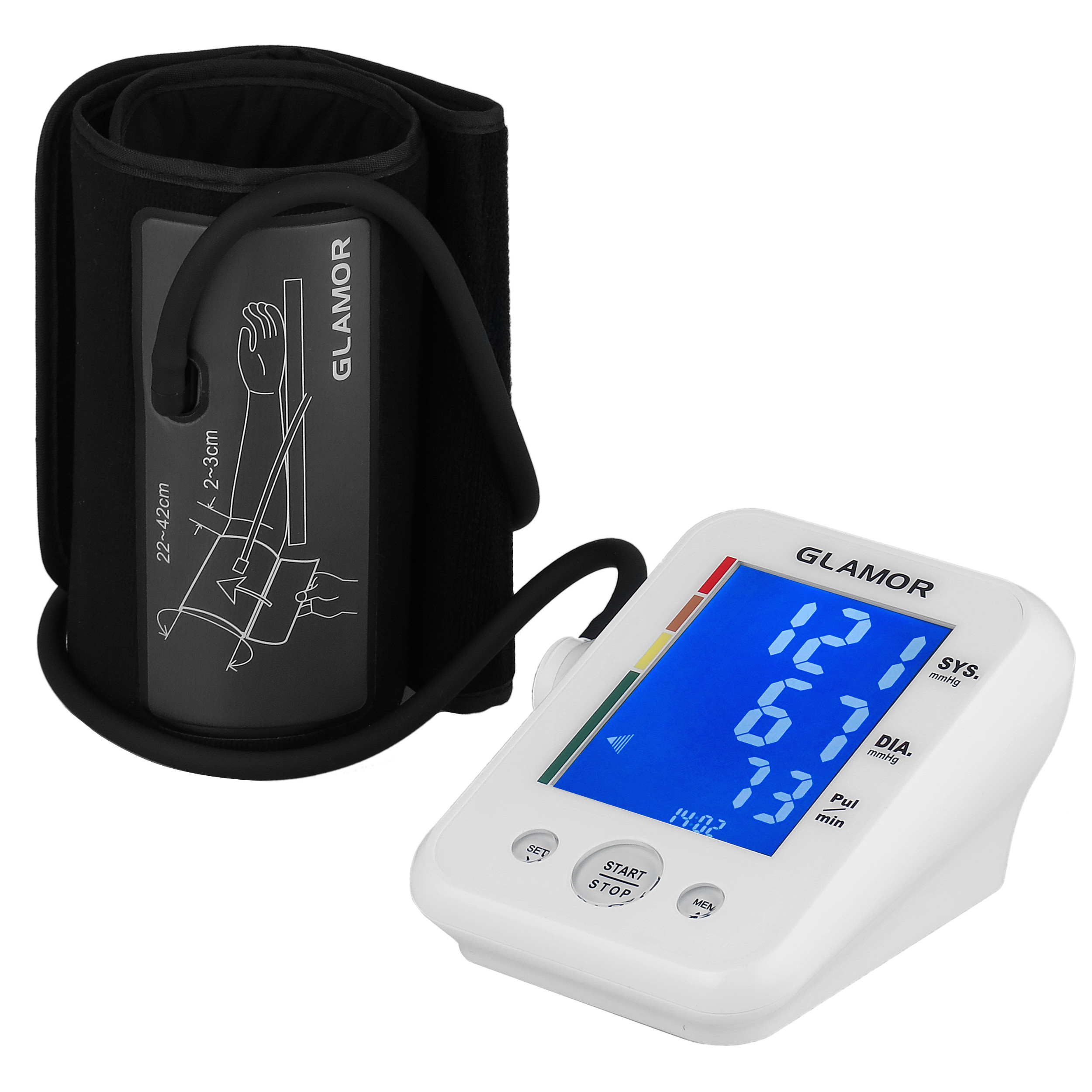 فشارسنج دیجیتال گلامور مدل TMB-995 به همراه کارت اشتراک 6 ماهه پایش سلامت آنلاین