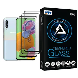 PK Delta Glass MIX003 Screen Protector For Samsung Galaxy A90 5G Pack Of 3
