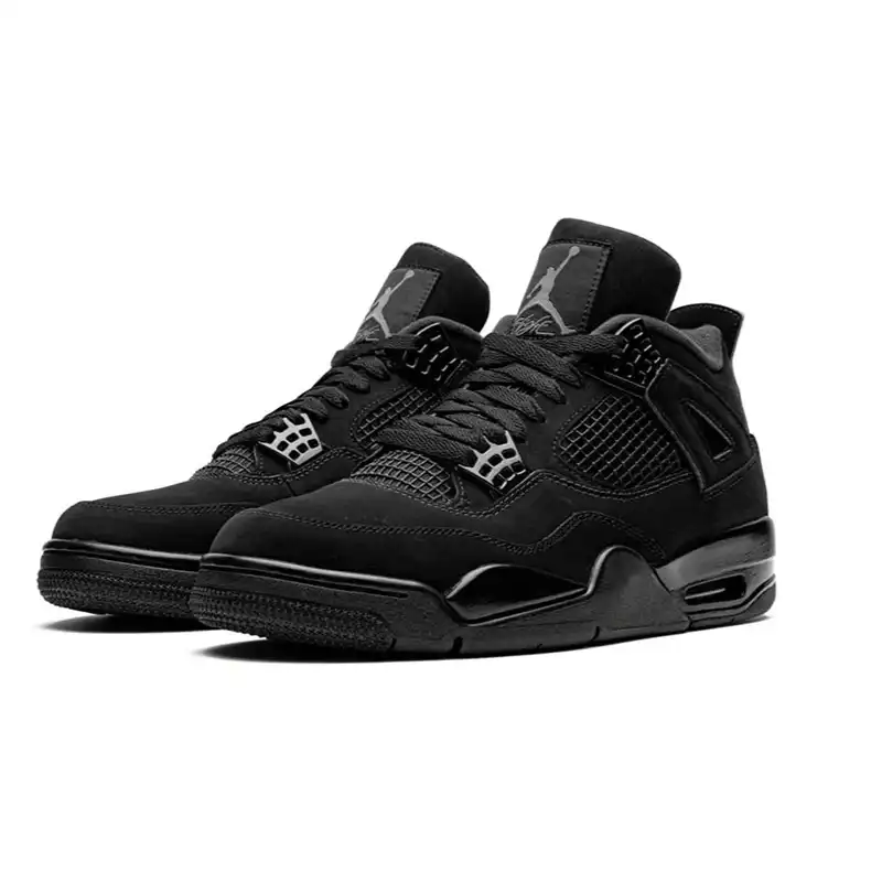 کفش پیاده روی مدل Jordan 4 Black Cat