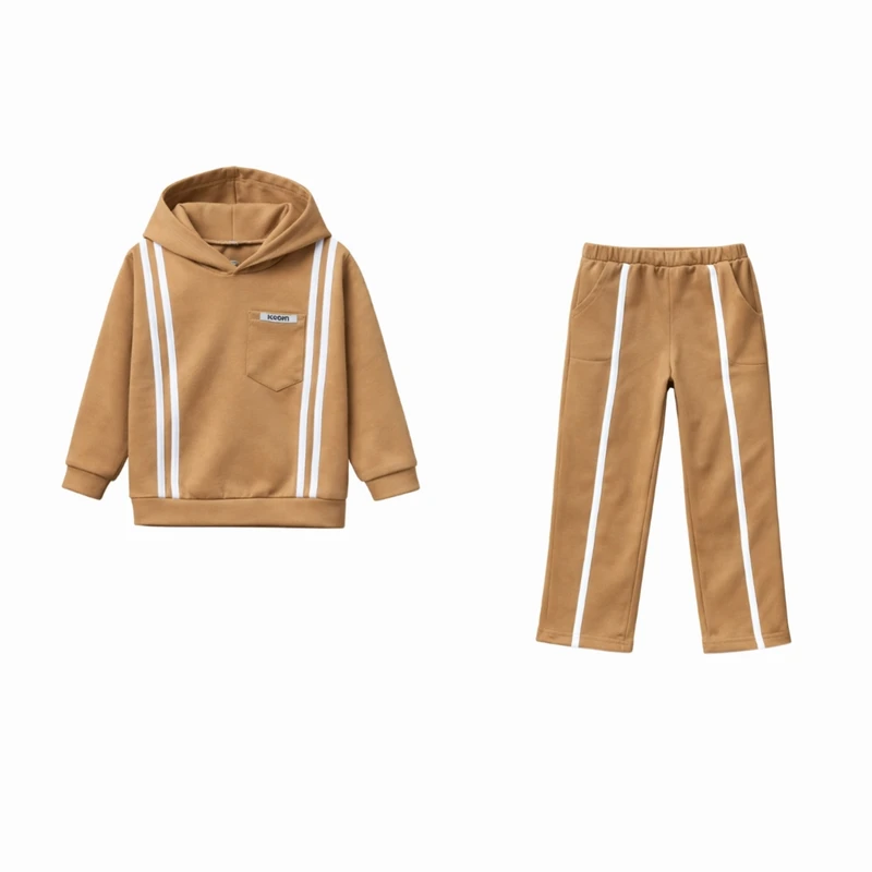 ست هودی و شلوار پسرانه مدل تو کرکی کد kk