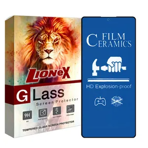 محافظ صفحه نمایش سرامیکی مات لایونکس مدل CRMBLUEL مناسب برای گوشی موبایل شیائومی Poco X3