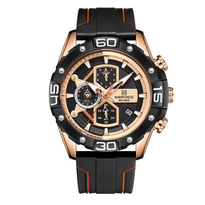 ساعت مچی عقربهای مردانه نیوی فورس مدل NF8018 ساعت مچی عقربهای مردانه نیوی فورس مدل NF8018