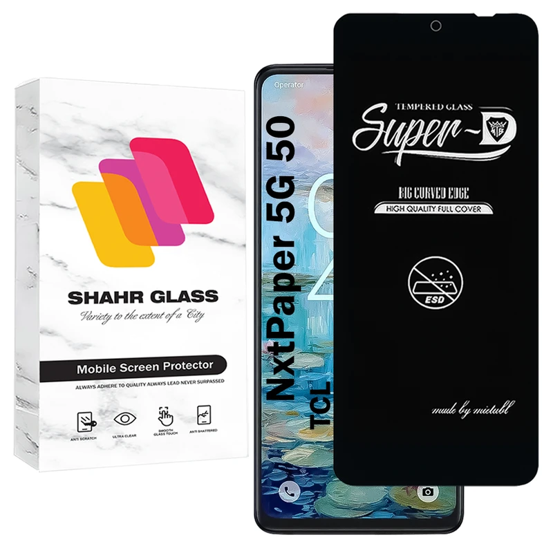 محافظ صفحه نمایش شهر گلس مدل SUPERDNSH مناسب برای گوشی موبایل تی سی ال 50 NxtPaper 5G