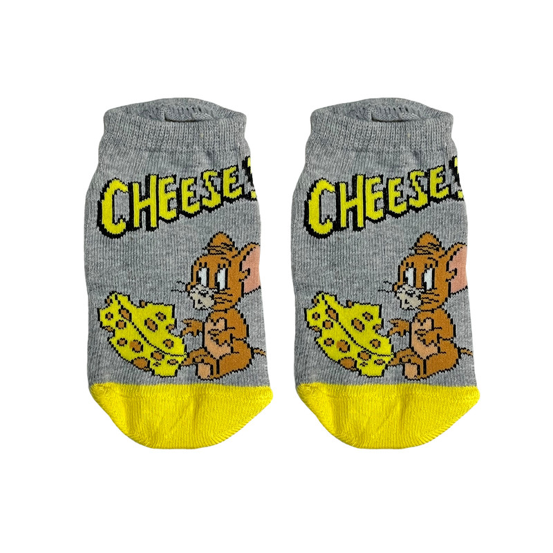 جوراب ساق کوتاه پسرانه لوپیلو مدل میکی موس 8983 cheese