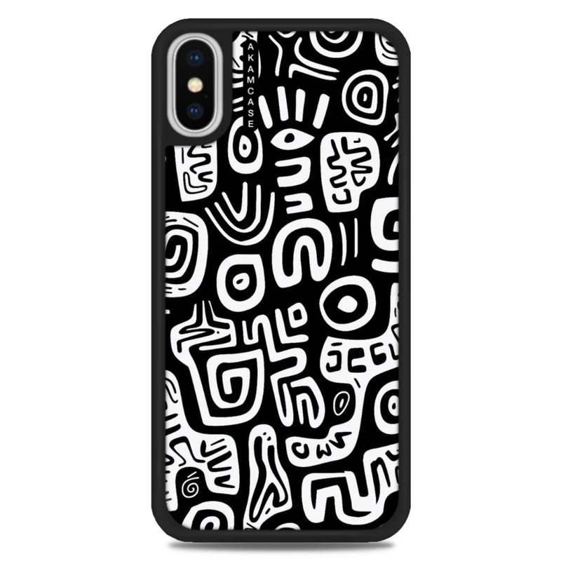 کاور آکام مدل AMC-WAX-DOODLE6 مناسب برای گوشی موبایل اپل iPhone X/Xs