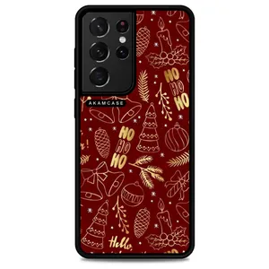 AKAM AMC-WSGS21U-CHRISTMAS-18 Cover For Samsung Galaxy S21 Ultra