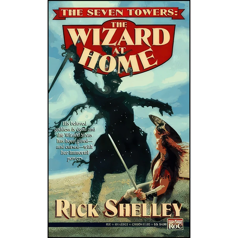 کتاب The Wizard at Home  اثر Rick Shelley انتشارات Ace