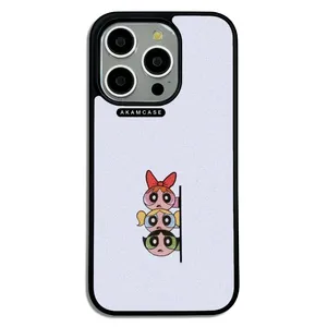 AKAM AMCWA15PRO-POWERPUFF GIRLS15 Cover For Apple iPhone 15 Pro