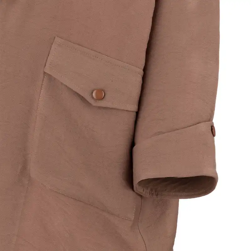 مانتو کتی زنانه السانا مدل ژالین کد 191107