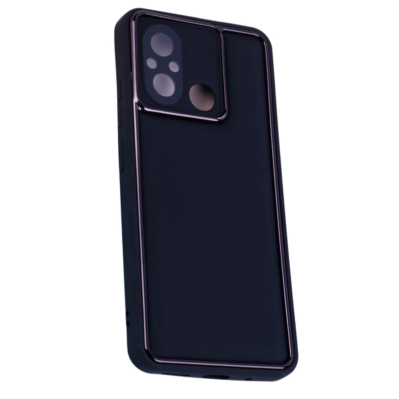 کاور مدل دور براق رینگی محافظ لنزدار مناسب برای گوشی موبایل شیائومی REDMI 12C