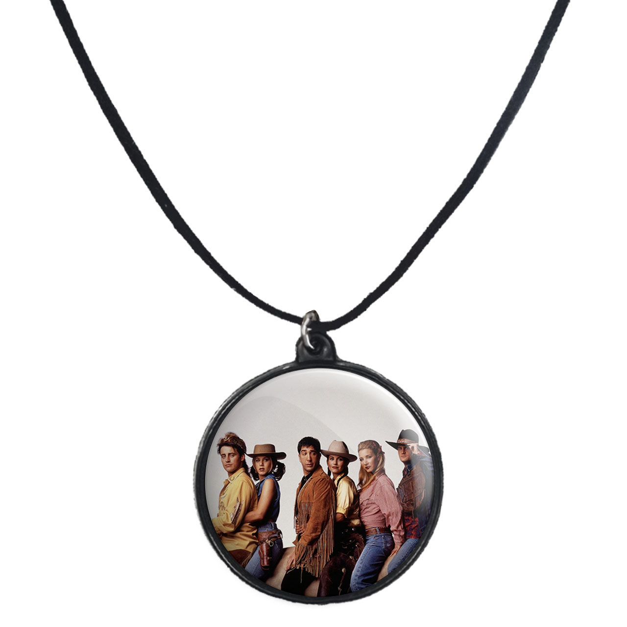 گردنبند پرمانه طرح فرندز کد pmb.18869 مدل دو طرفه