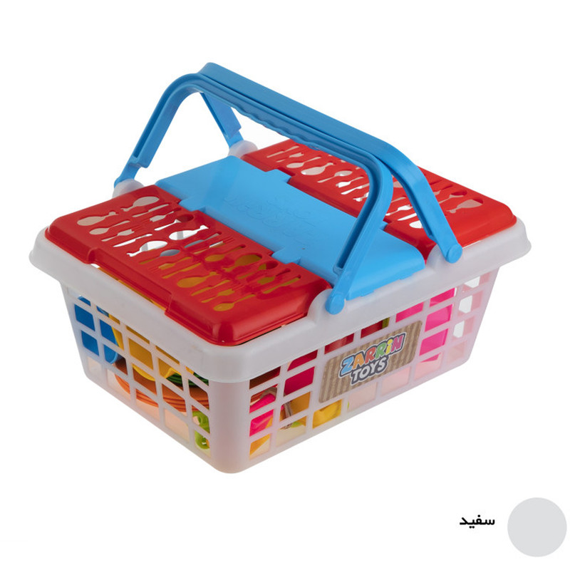 ست اسباب بازی آشپزخانه زرین تویز مدل سبد چای خوری کد M2