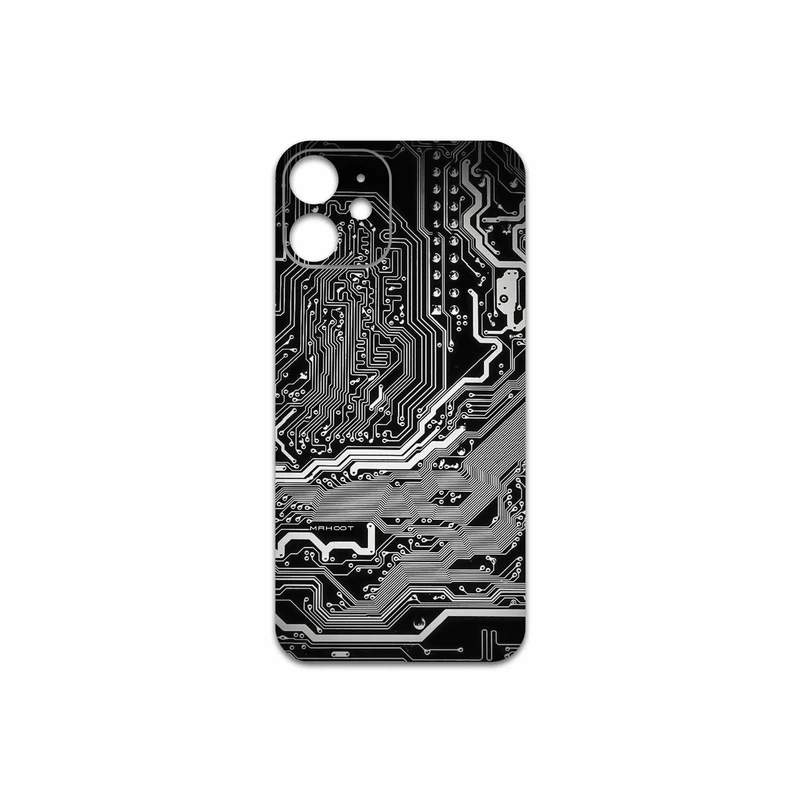 برچسب پوششی ماهوت مدل Black Printed Circuit Board مناسب برای گوشی موبایل اپل iPhone 12 mini