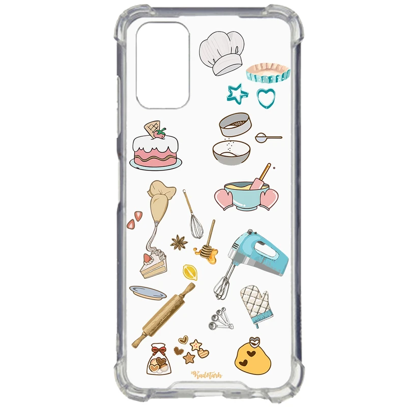 کاور طرح شیرینی پزی مناسب برای گوشی موبایل سامسونگ Galaxy A23 
