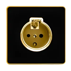 پریز تلفن دومنظوره صنایع آسیا الکتریک مدل YBlGl