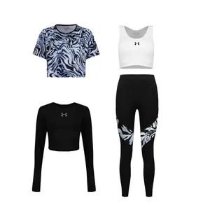 ست چهار تکه لباس ورزشی زنانه مدل 1801-1401-56-63