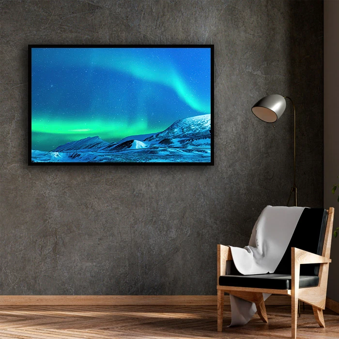 تابلو نوری بکلیت طرح آسمان شب و کهکشان مدل B-D1795