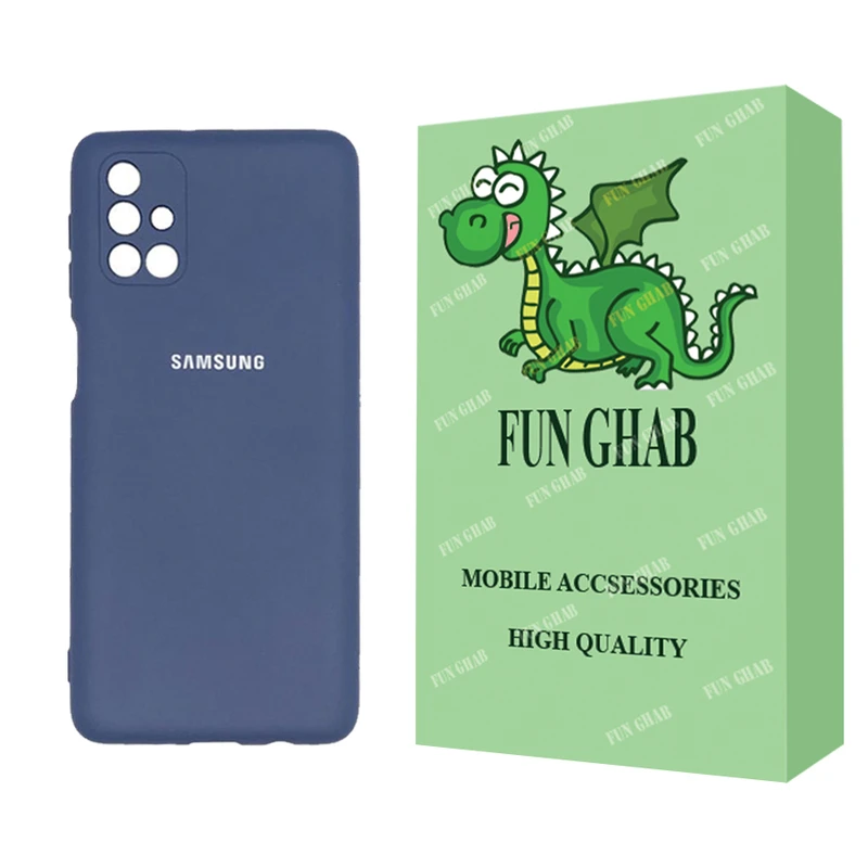 کاور فان قاب مدل سیلیکونی مناسب برای گوشی موبایل سامسونگ Galaxy M31s