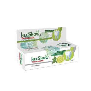  خمیر دندان هیشو ریک مدل mint & lemon حجم 75 میلی لیتر