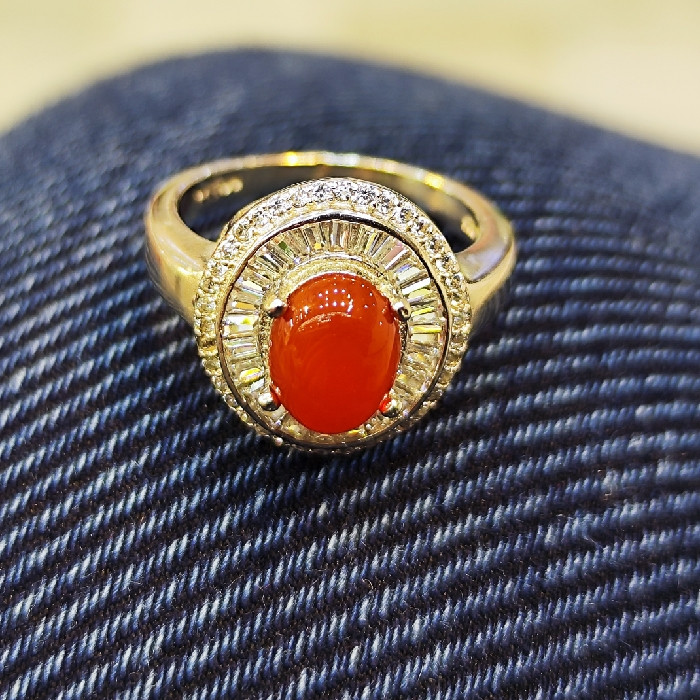 انگشتر نقره زنانه مدل عقیق یمانی کد 3300 انگشتر نقره زنانه مدل عقیق یمانی کد 3300