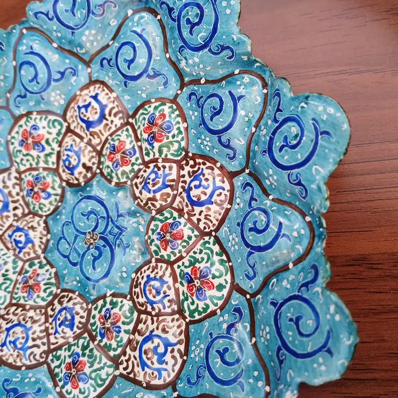 تابلو میناکاری مدل گل کد 1000