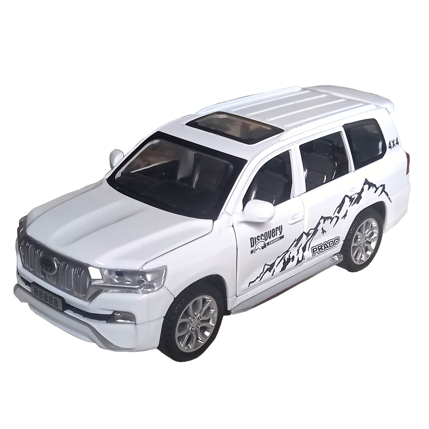 ماشین بازی مدل پرادو 6 درب باز شو