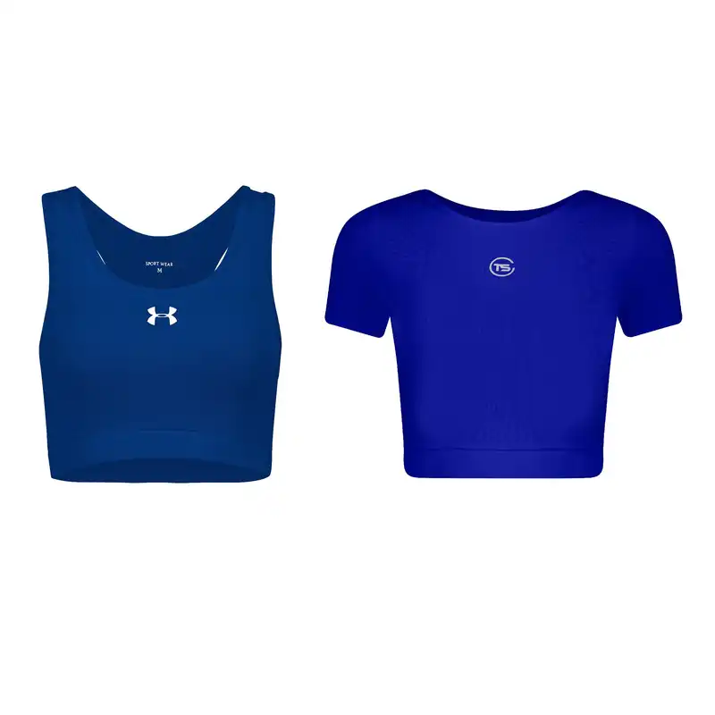 نیم تنه ورزشی زنانه مدل 1801-66 مجموعه 2 عددی