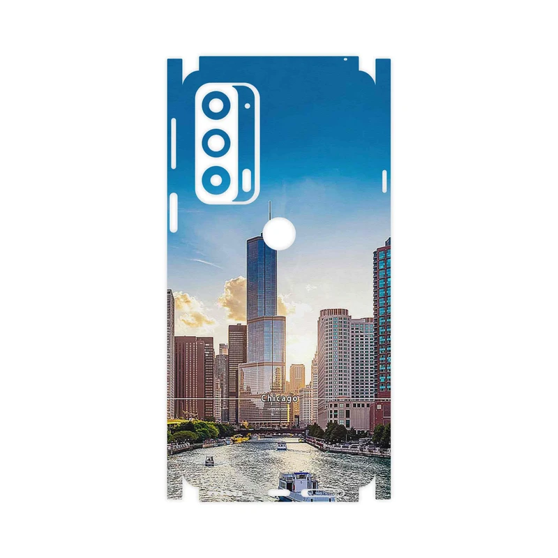برچسب پوششی ماهوت مدل City of Chicago-FullSkin مناسب برای گوشی موبایل موتورولا Edge 20