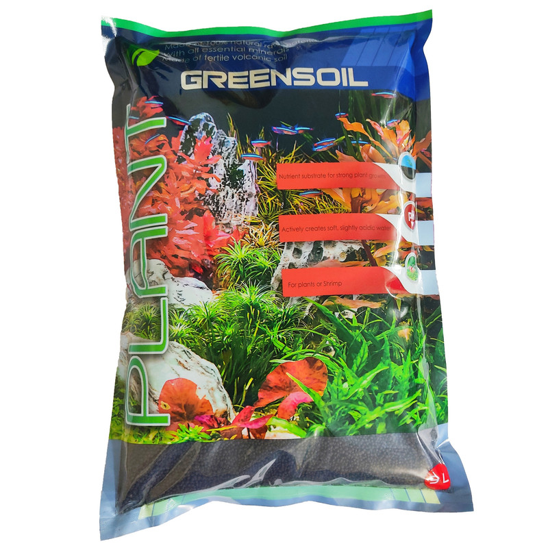 خاک آکواریوم پلنت گرینر مدل GREENSOIL حجم ۹ لیتر