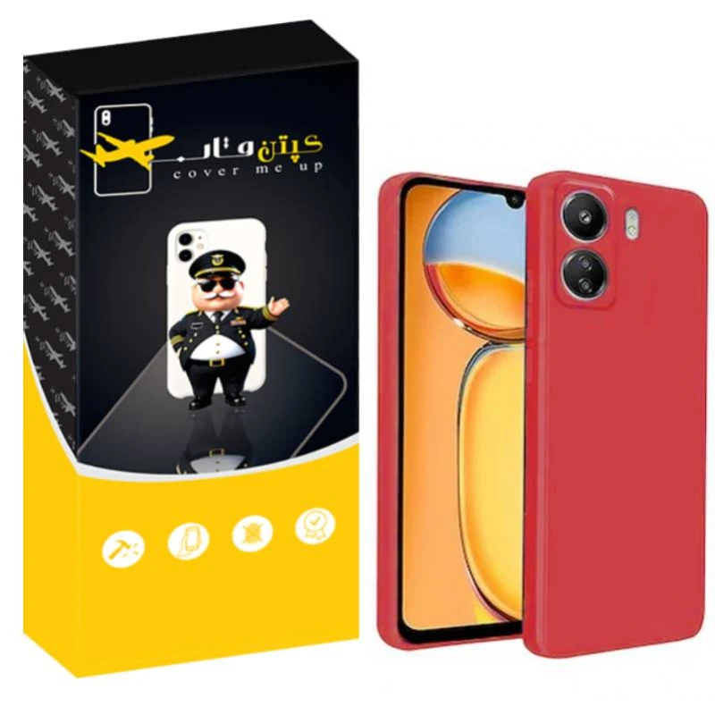 کاور کپتن قاب مدل SILIK ORG پاک کنی مناسب برای گوشی موبایل شیائومی Redmi 13C